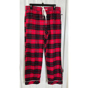 Gap + Pendleton Womens Pajama Pants Size Medium Red Black Plaid NEW